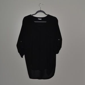 Lush Black Tunic